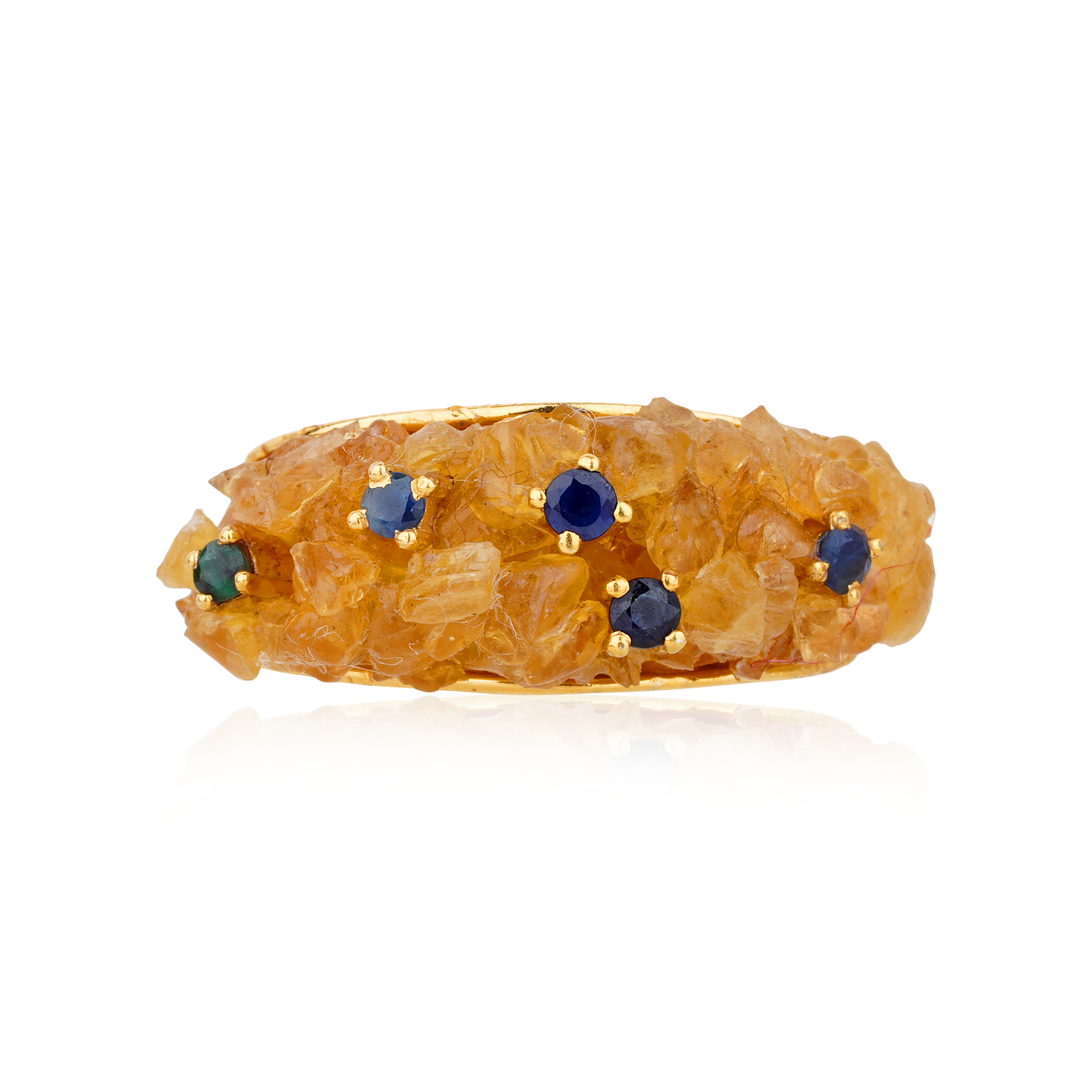 Bubble Yellow Sapphire Ring1