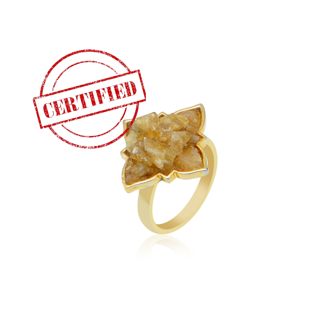 Designer Yellow Sapphire Ring3