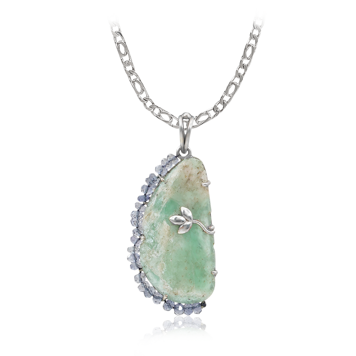 Exclusive Natural Emerald Unique Gemstone Pendant3