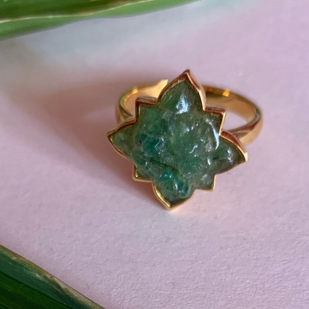 Natural Emerald Designer Ring1
