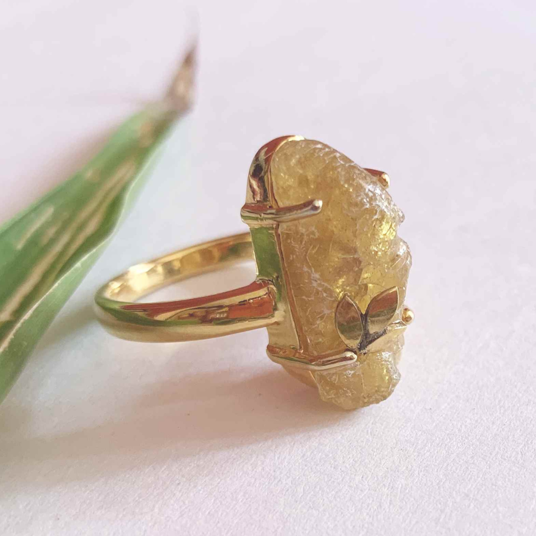 Yellow Sapphire Ring