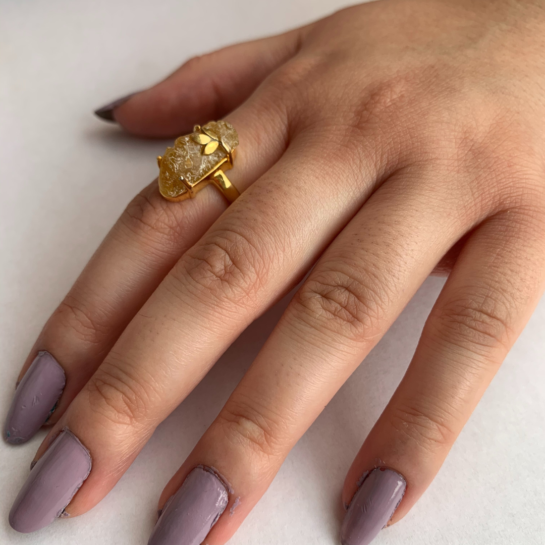 Yellow Sapphire Ring1
