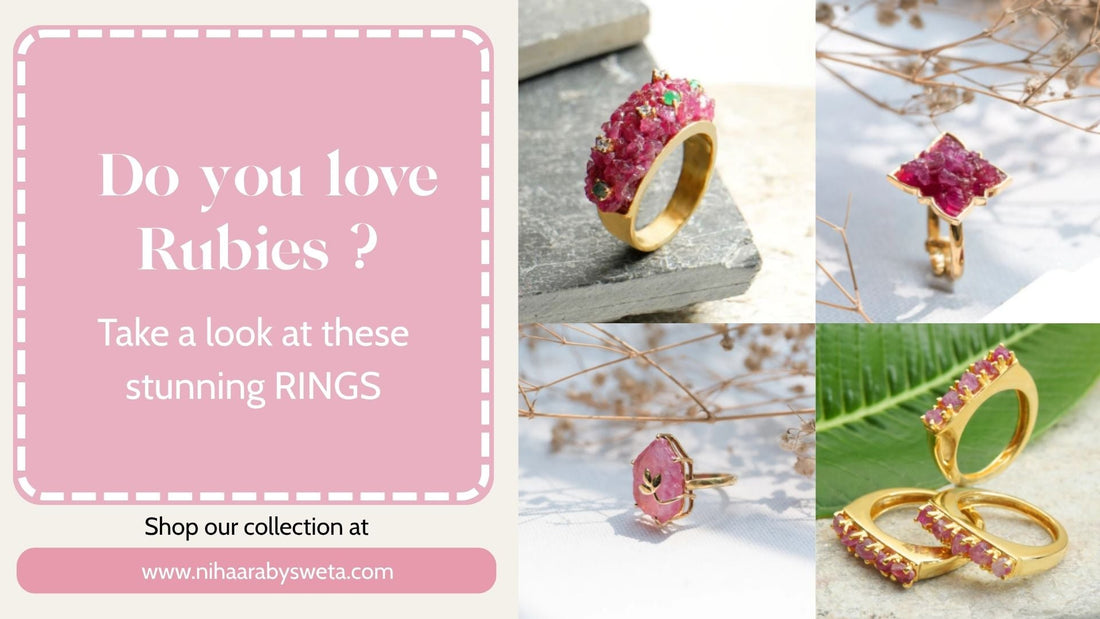 Do you love Rubies ? Take a look at these stunning RINGS