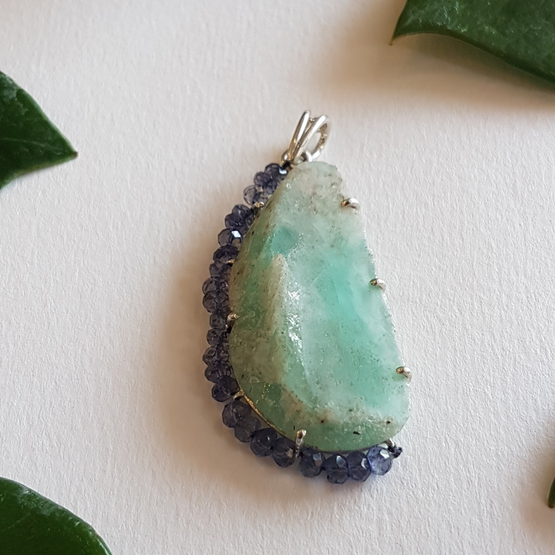 Exclusive Natural Emerald Unique Gemstone Pendant