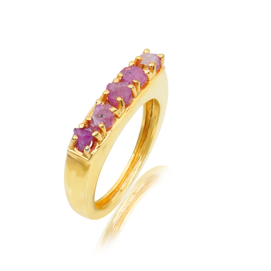 Natural Ruby Ring - stackable