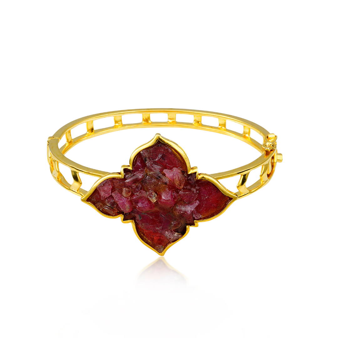 Natural Ruby Bracelet/Cuff