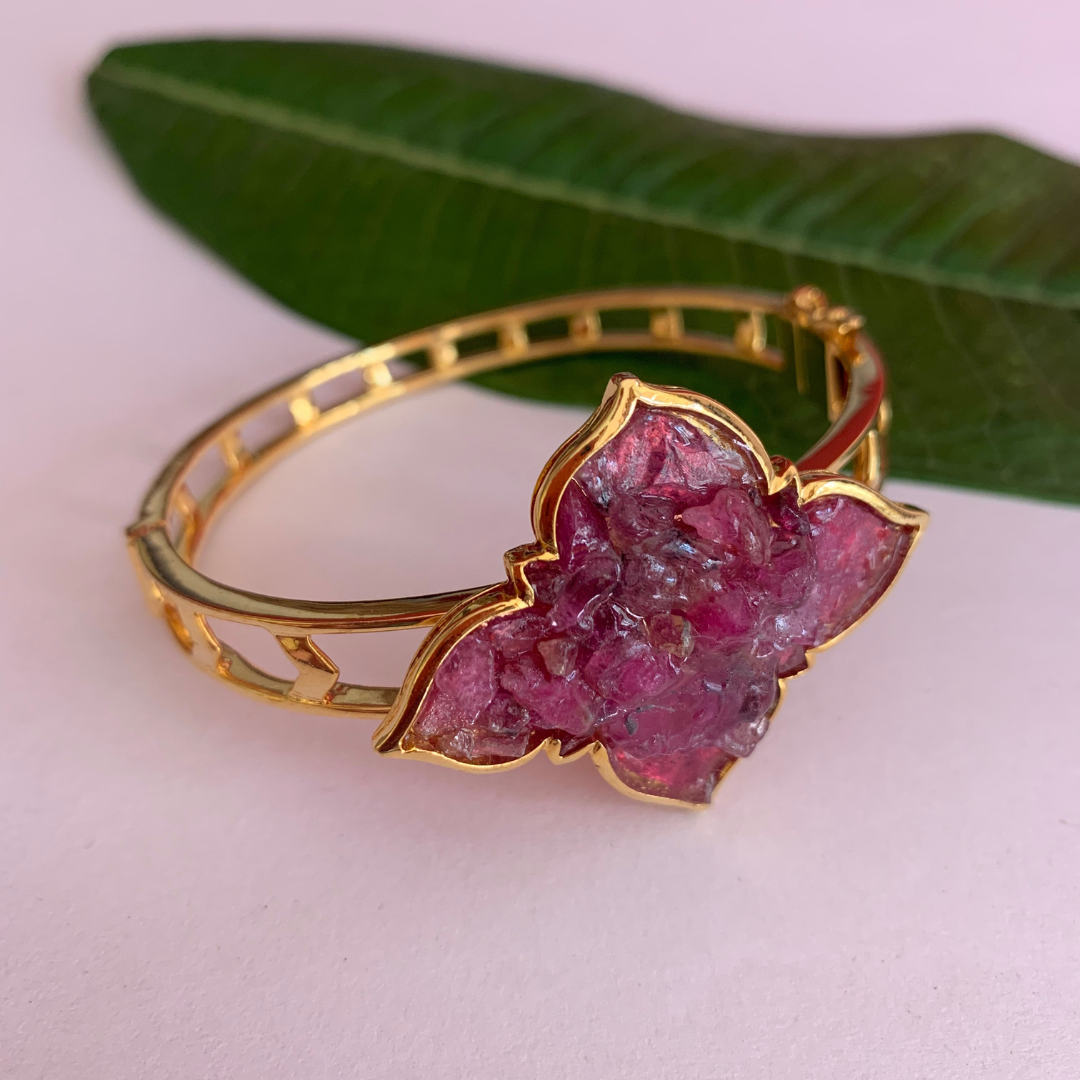 Natural Ruby Bracelet/Cuff