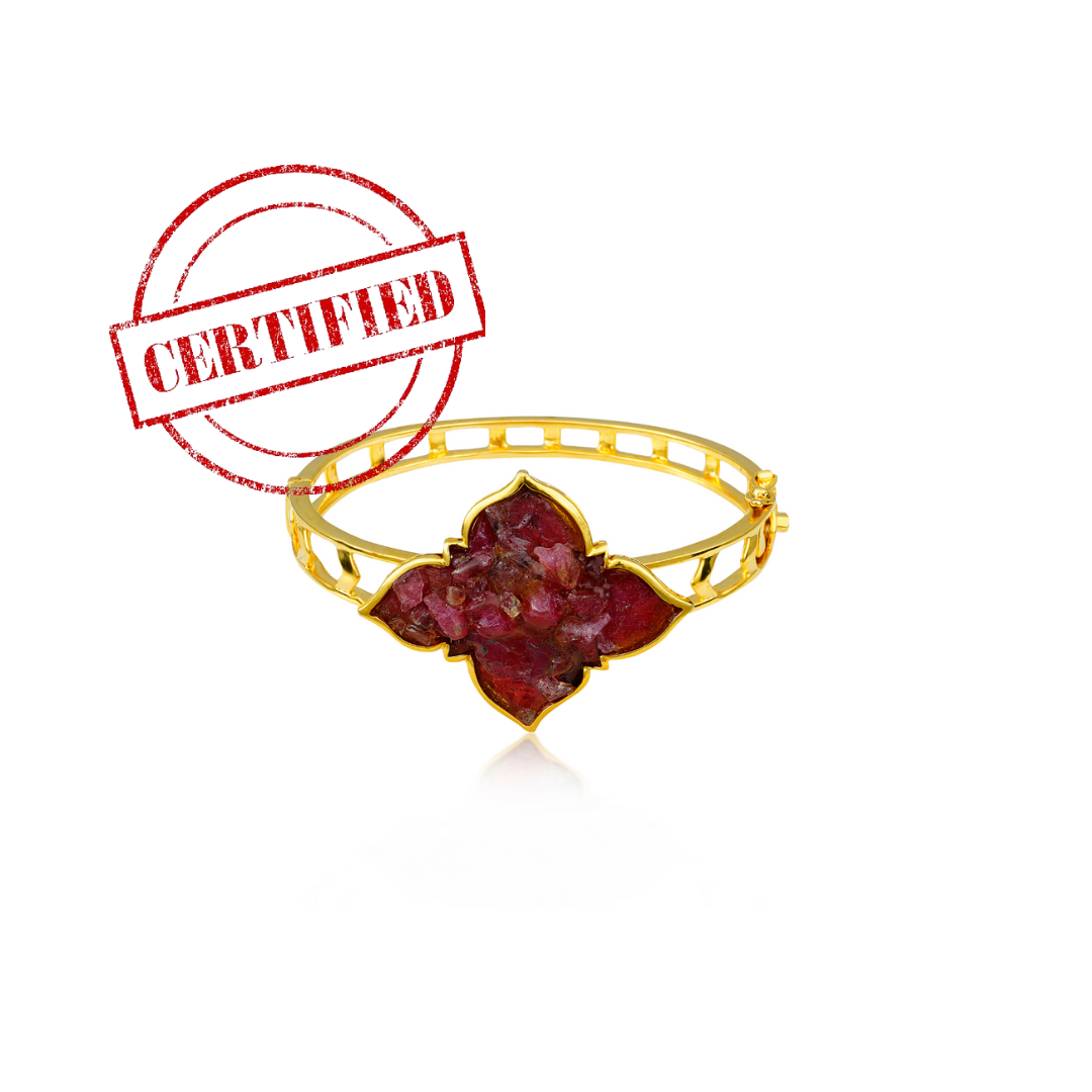 Natural Ruby Bracelet/Cuff