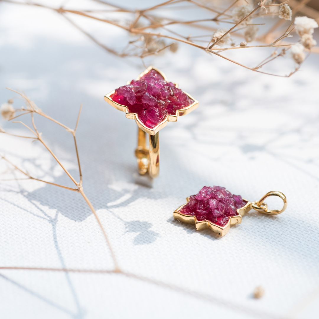 Natural Ruby Gemstone Pendant3Natural Ruby Gemstone Pendant1