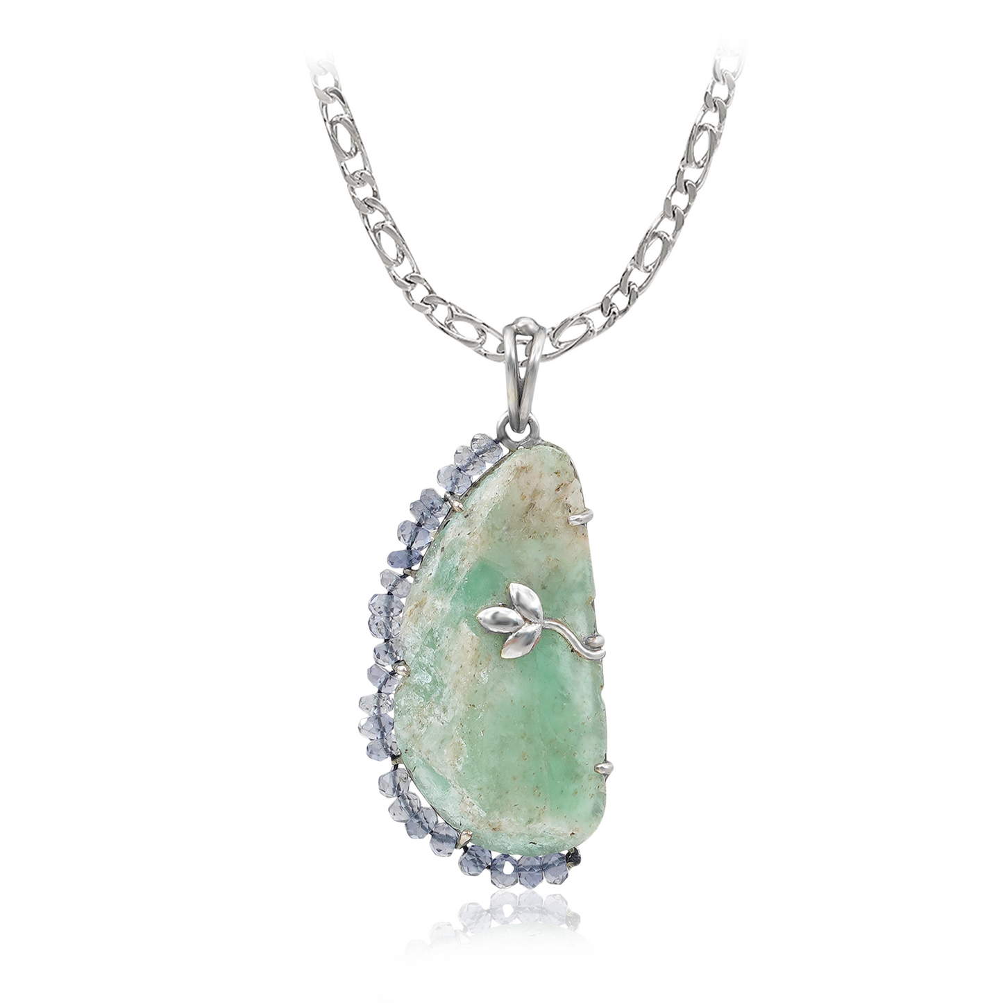 Exclusive Natural Emerald Unique Gemstone Pendant